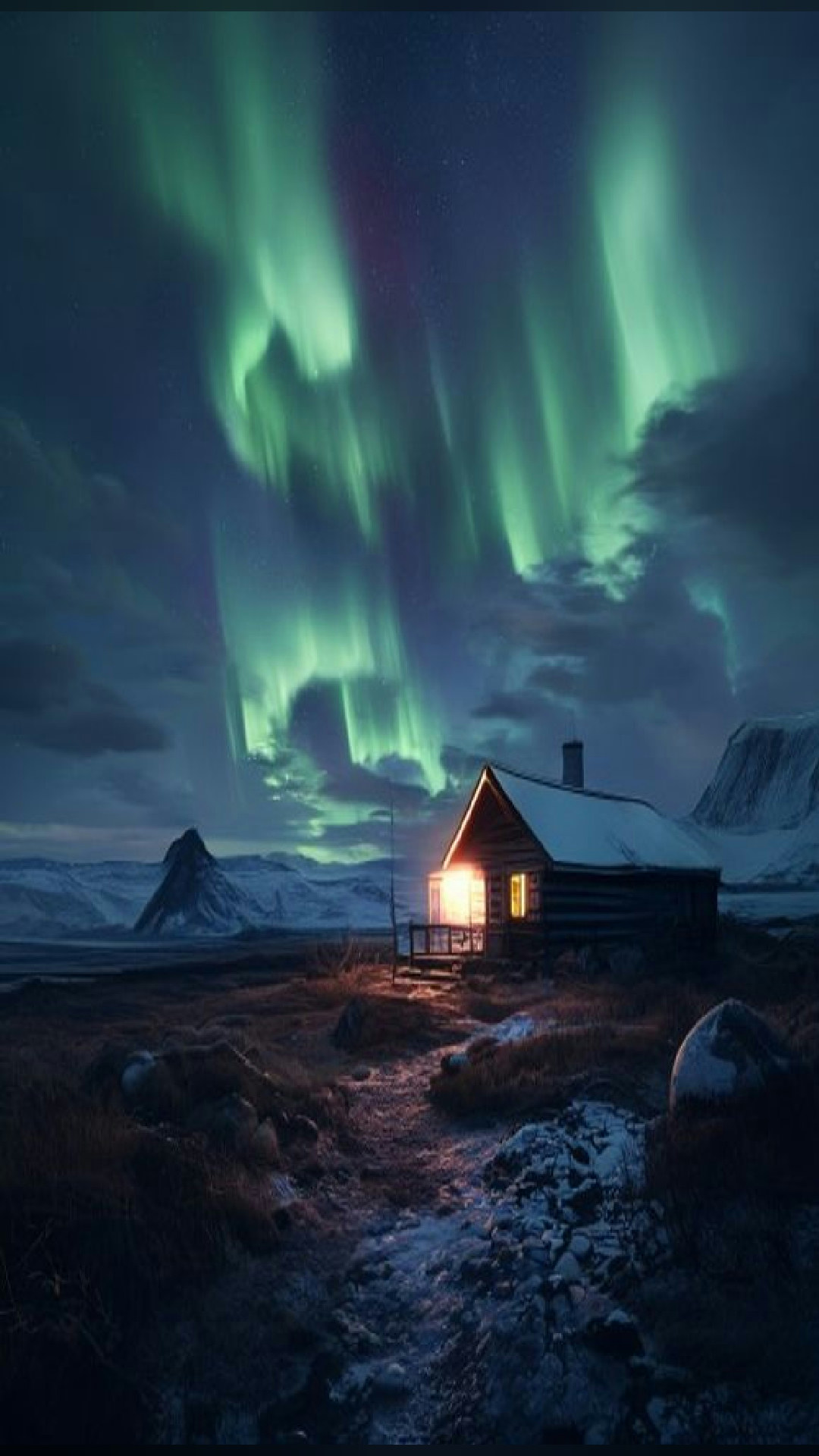 dreamed up by AI
Northern Lights Over A Lone Icelandic Cabin
🎨 AI art
#aiart #digitalart #art #aiartwork #generativeart