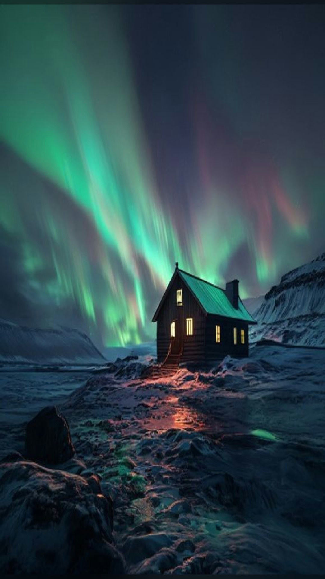 made with AI 🎨
Northern Lights Over A Lone Icelandic Cabin
🎨 AI art
#aiart #digitalart #art #aiartwork #generativeart