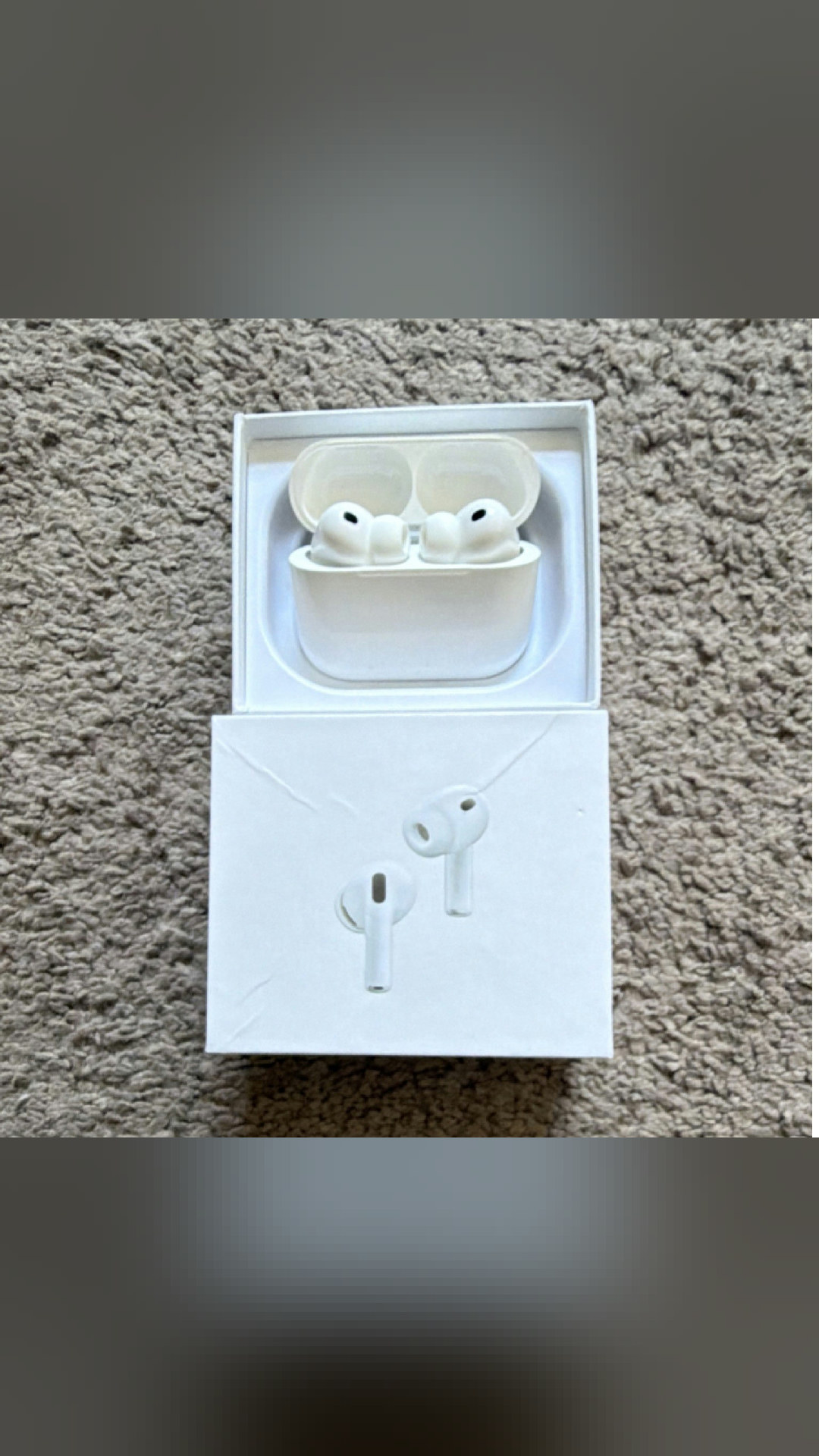 new and used, take your pick
Apple AirPods Pro White In-Ear Earbuds w/Charging Case, ANC Bluetooth.  
$150.00 · New
🛒 https://www.ebay.com/itm/227346692546
#apple #iphone #macbook #ipad #airpods #tech #deals