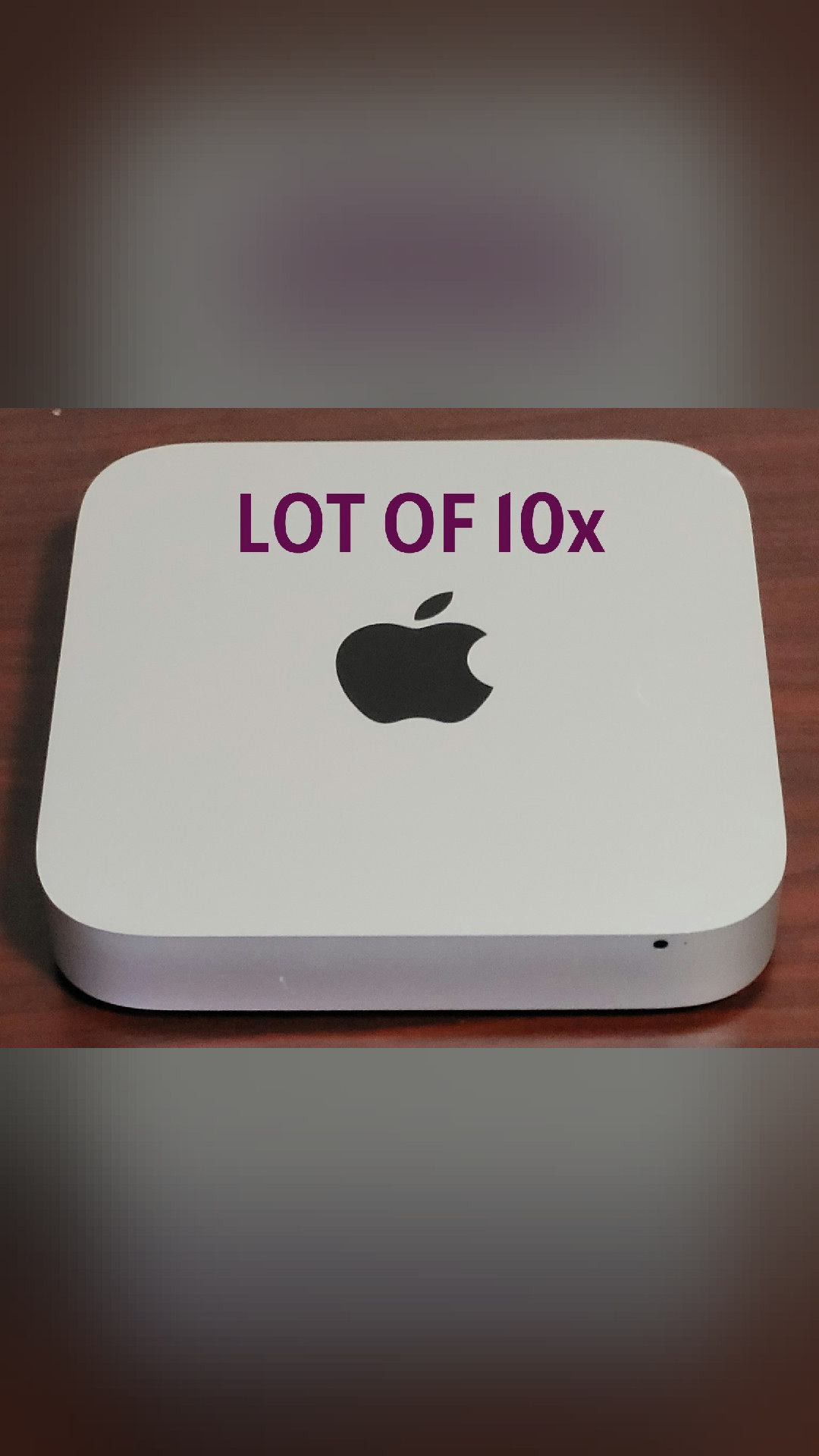 someone's selling this right now
Lot of (10) Apple MacMini A1347 Late 2014, i5-4260U 1.40GHz 4GB RAM 500GB HDD
$424.95 · Used
🛒 https://www.ebay.com/itm/287147516764
#apple #iphone #macbook #ipad #airpods #tech #deals