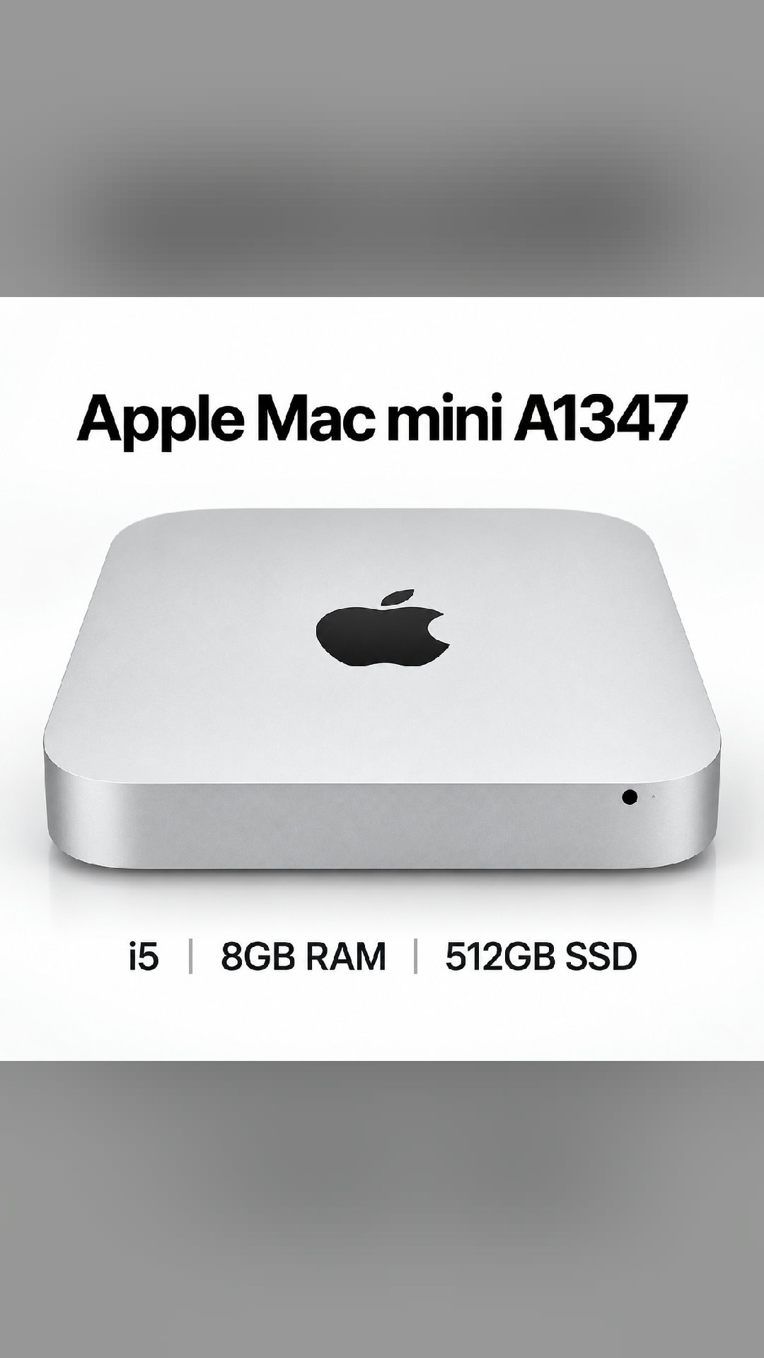 price check
Apple Mac Mini A1347 i5-4308U 8GB RAM 512GB SSD Desktop
$155.21 · Used
🛒 https://www.ebay.com/itm/407222479179
#apple #iphone #macbook #ipad #airpods #tech #deals