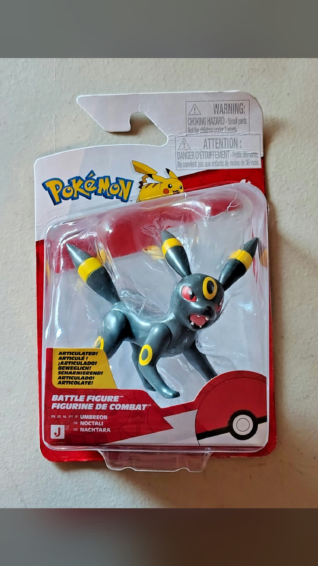 collectors, look
Jazwares Pokemon Battle Feature UMBREON 3" Action Figure NEW 2026
$39.95 · New
🛒 https://www.ebay.com/itm/128093572234
#pokemon #pokemontcg #pokemoncards #tcg #collectibles