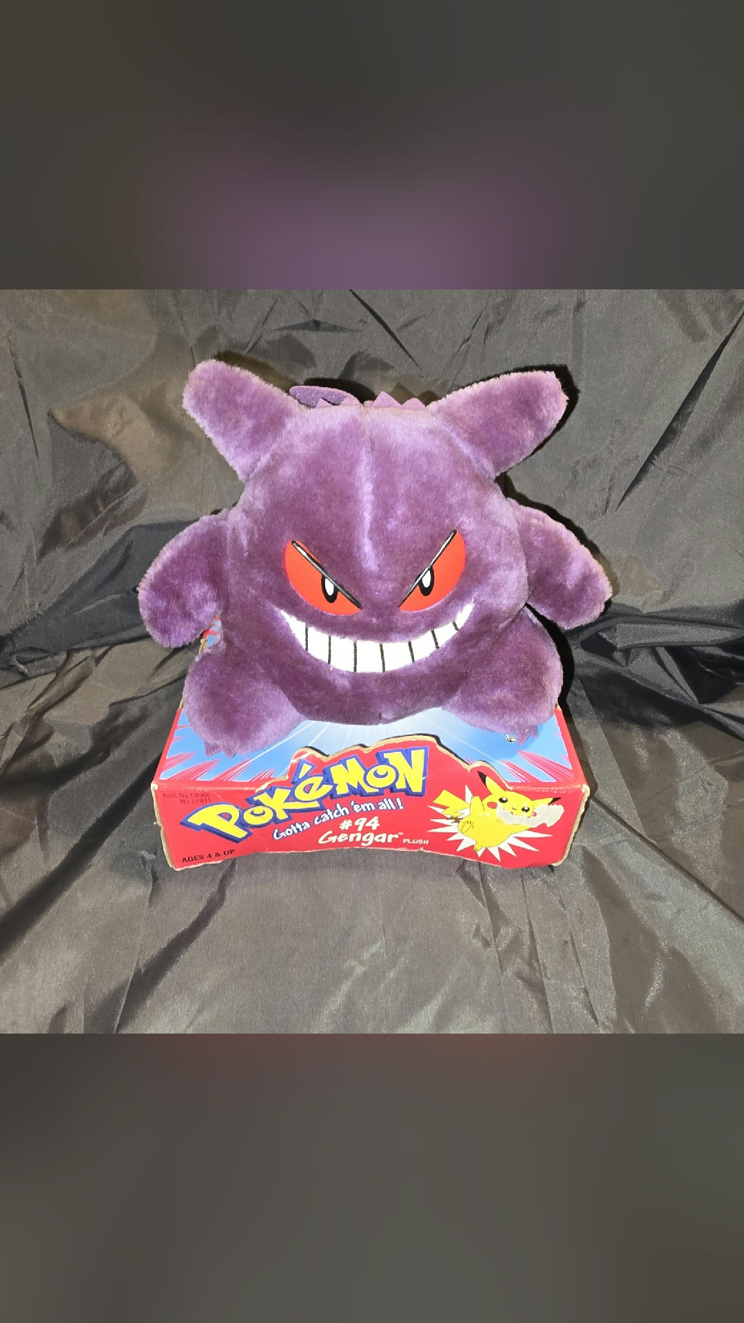 sealed and ready 🎴
1999 Vintage Nintendo Hasbro Pokemon #94 Gengar Plush NIB RARE
$250.00 · New
🛒 https://www.ebay.com/itm/237039667091
#pokemon #pokemontcg #pokemoncards #tcg #collectibles