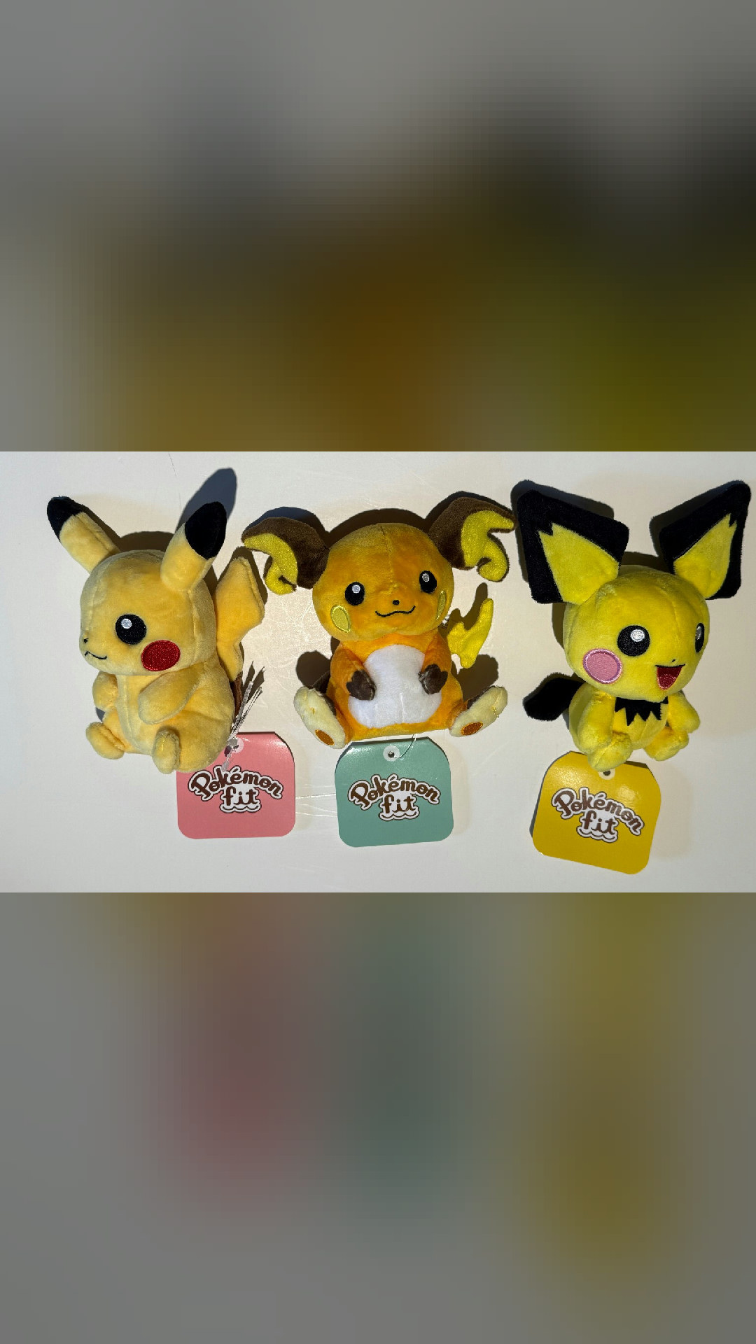 pulls await
Pokemon Fit PICHU RAICHU PIKACHU set 5" Plush Pokemon Center sitting cuties NEW!
$75.00 · New
🛒 https://www.ebay.com/itm/278387413644
#pokemon #pokemontcg #pokemoncards #tcg #collectibles