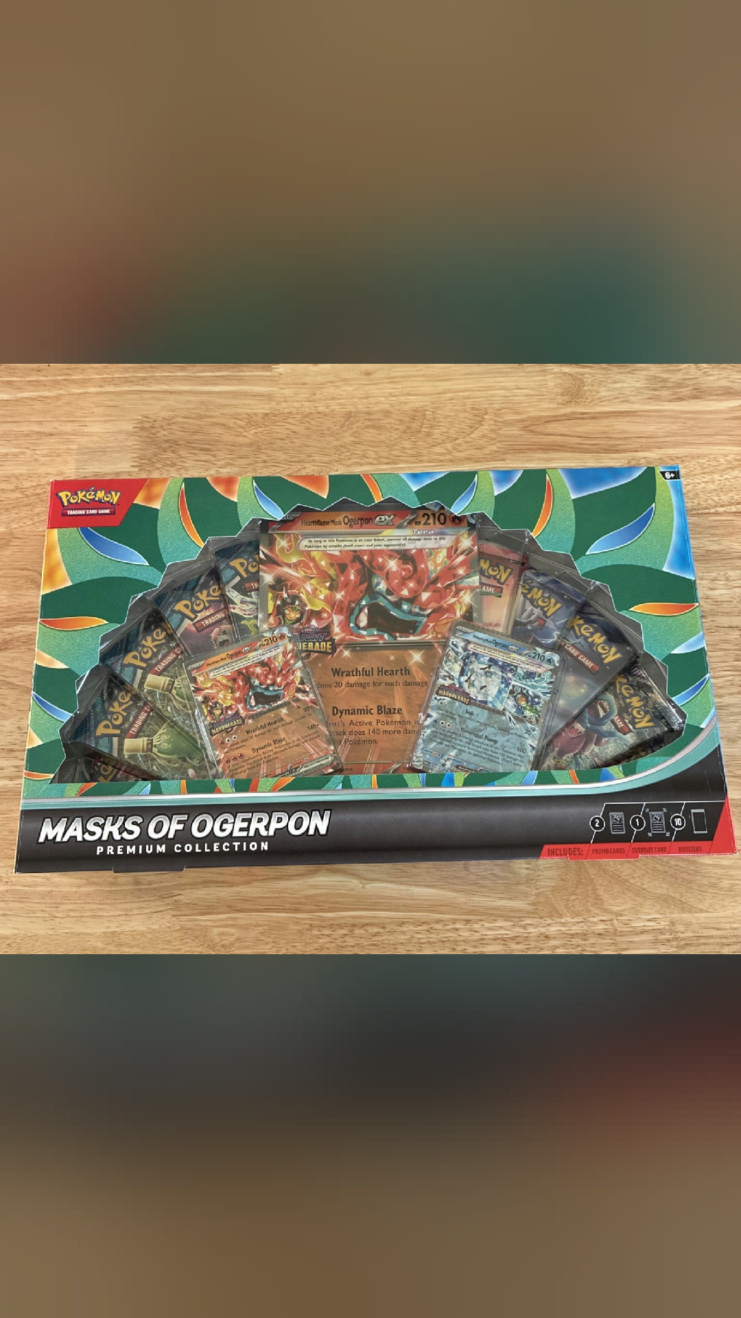 add it to the shelf
Pokemon TCG Masks of Ogerpon ex Premium Collection Box SEALED NEW 10 PACKS!
$89.99 · New/Factory Sealed
🛒 https://www.ebay.com/itm/366659176496
#pokemon #pokemontcg #pokemoncards #tcg #collectibles