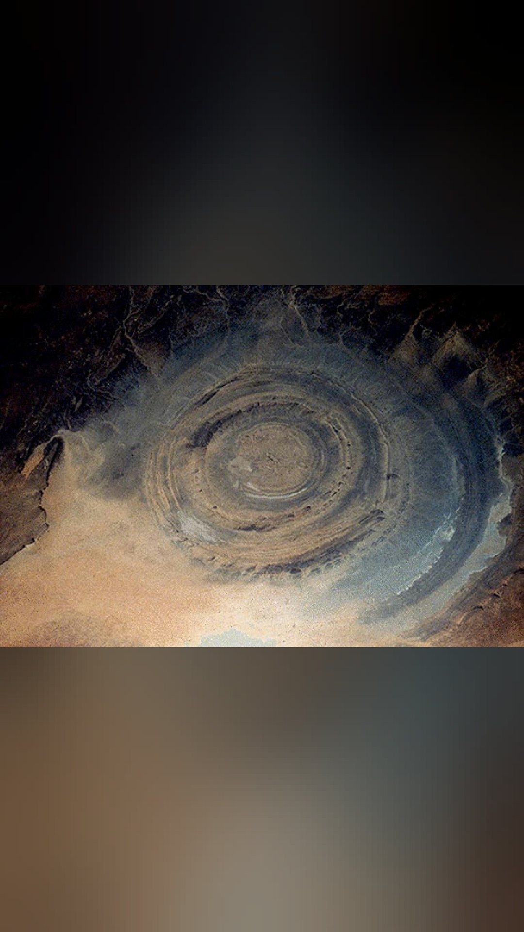 the universe is unreal 🌌
Earth's Richat Structure
What on Earth is that? The Richat Structure in the Sahara Desert of Mauritania is easily visible from space because it is nearly 50 kilometers across.  Once thought to be an…
📷 NASA APOD
#space #nasa #astronomy #cosmos #science