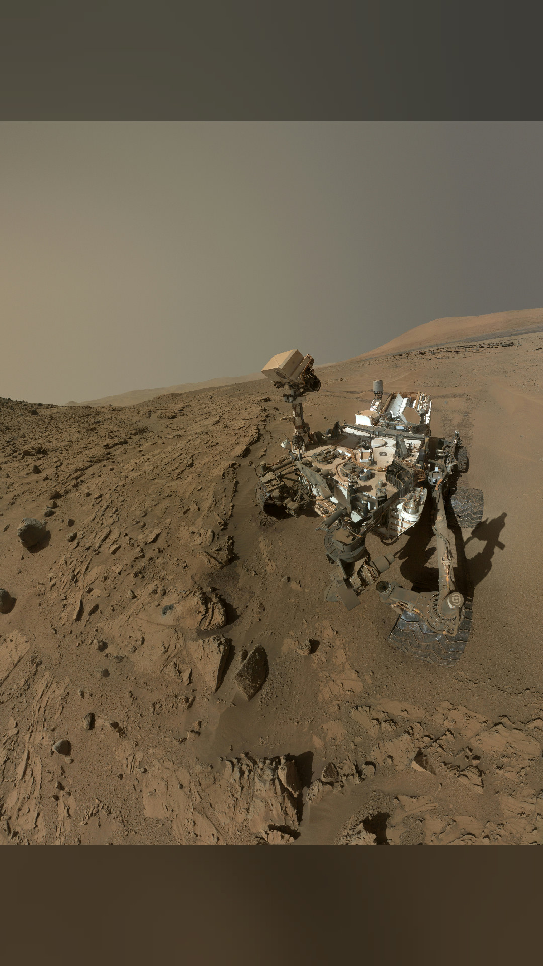 the universe is unreal 🌌
Martian Anniversary Selfie
June 24th marked the first full Martian year of the Curiosity Rover's exploration of the surface of the Red Planet. That's 687 Earth days or 669 sols since its landing on August…
📷 NASA APOD
#space #nasa #astronomy #cosmos #science