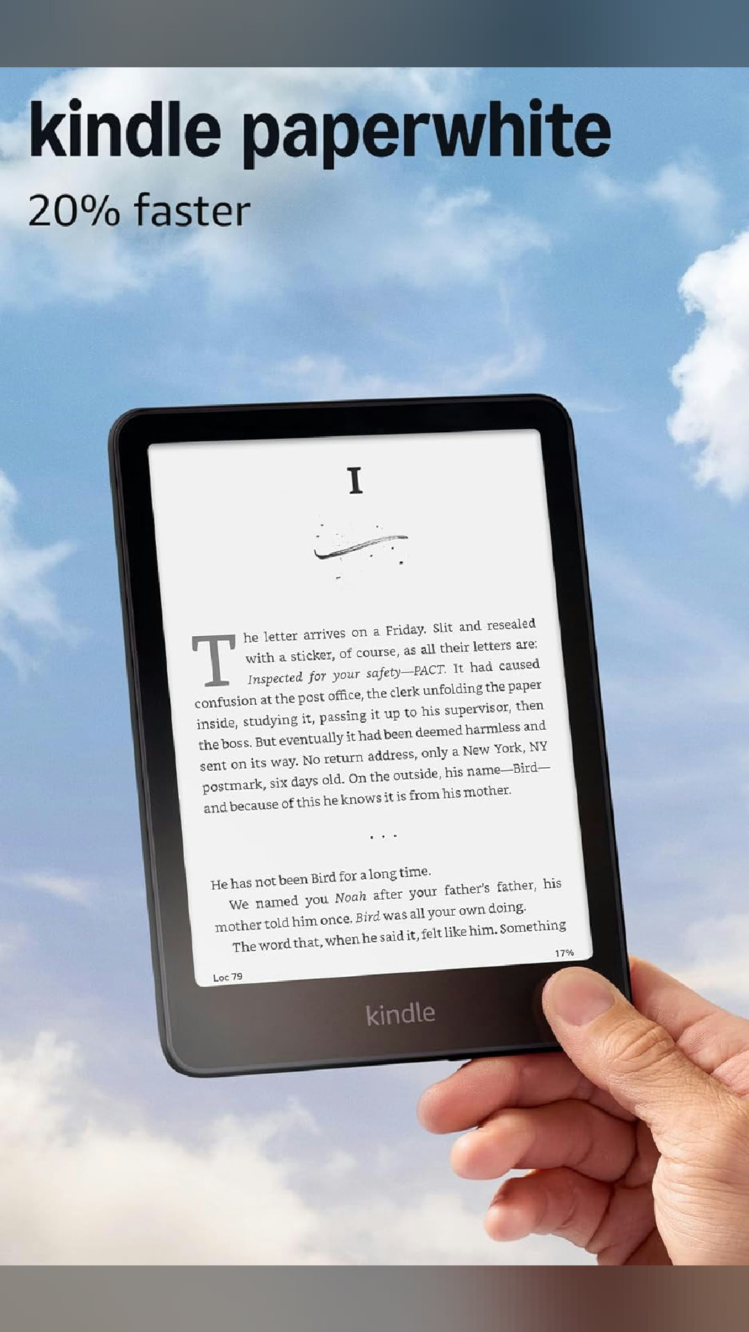 TikTok made me look
Kindle Paperwhite 16GB (Newest Model) – 20% Faster, with New 7" Glare-Free Displ
$359.99 · New
🛒 https://www.ebay.com/itm/168314369879
#deals #homefinds #gadgets #giftideas #trending #musthaves