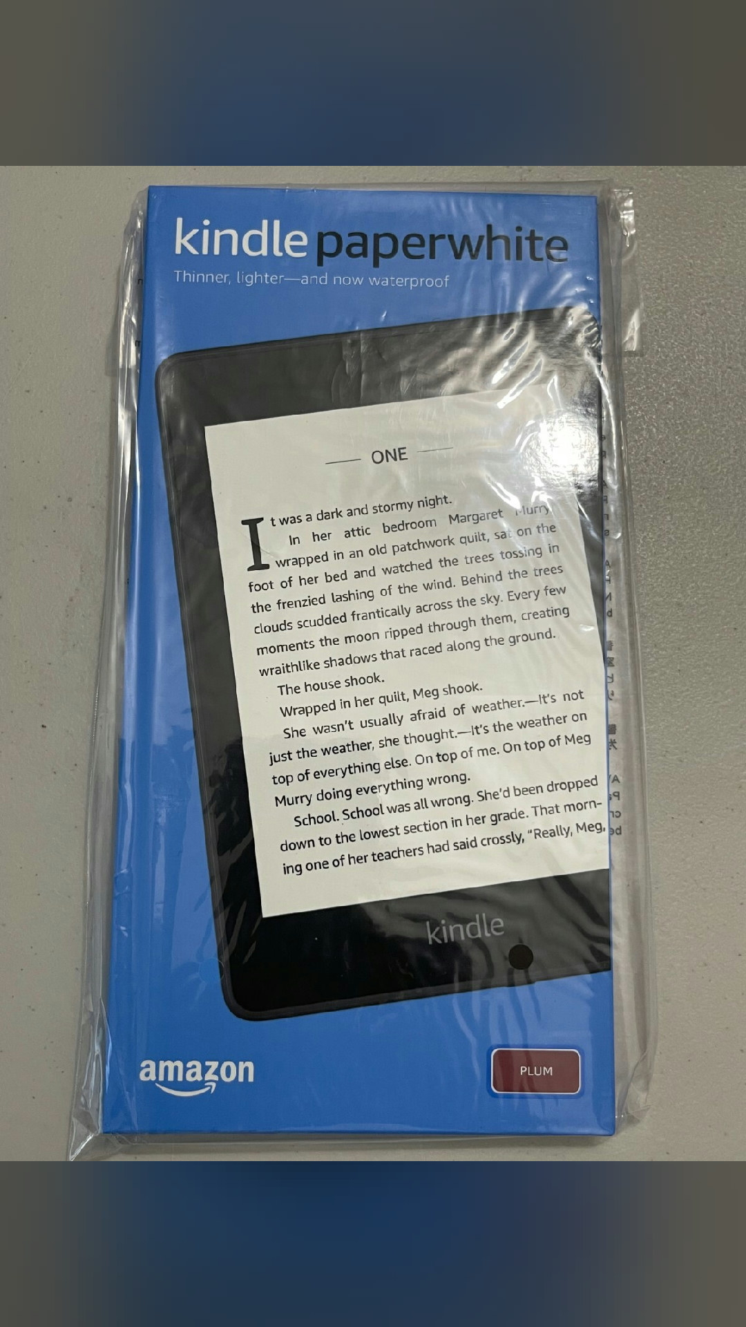 brand new, in stock
Amazon Kindle Paperwhite 10th Generation 8 GB Wi-Fi 6" eBook Reader Tablet Plum.
$129.99 · New
🛒 https://www.ebay.com/itm/175175131244
#deals #homefinds #gadgets #giftideas #trending #musthaves