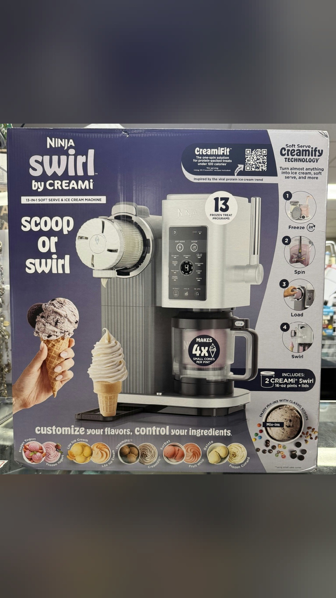 home upgrade
Ninja Swirl by CREAMi (NC701) Scoop Swirl 13-in-1 Soft Serve Ice Cream Machine
$249.99 · New
🛒 https://www.ebay.com/itm/398385545966
#deals #homefinds #gadgets #giftideas #trending #musthaves