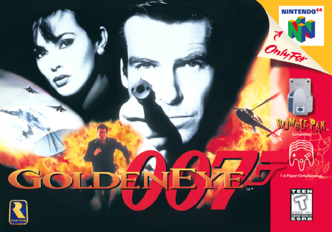 who else grew up on this?
GoldenEye 007 (1997) (1997)
Shooter — Nintendo 64
#retrogaming #retrogames #gaming #shooter #goldeneye0071997